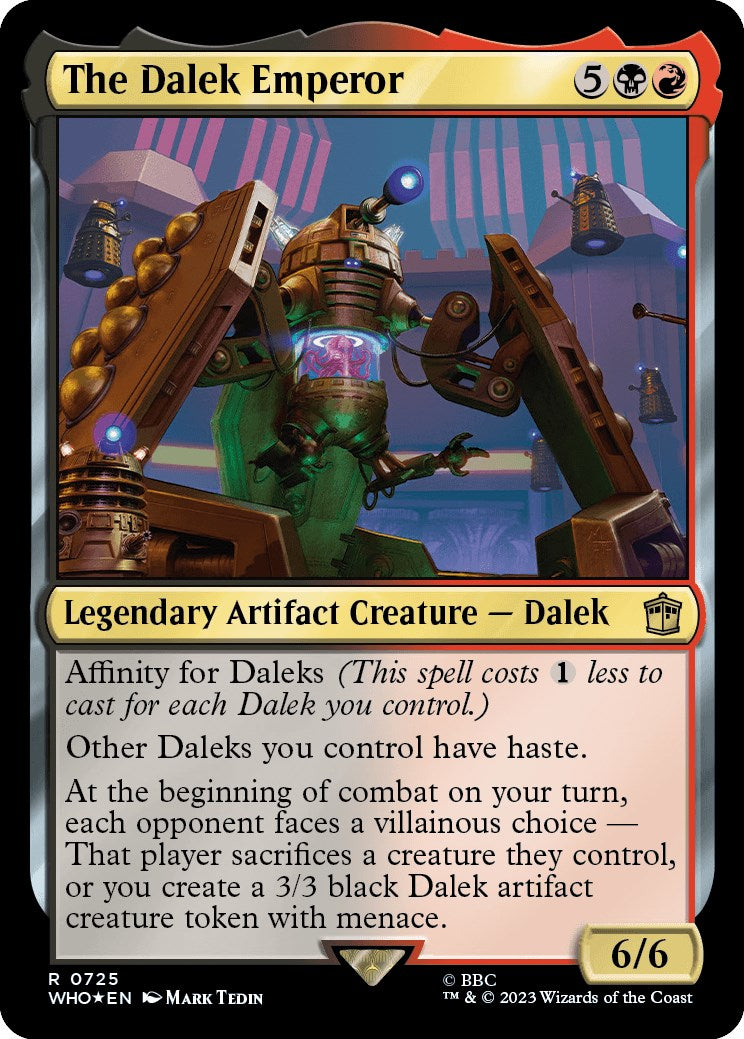 The Dalek Emperor (Surge Foil) [Doctor Who] | Eastridge Sports Cards & Games