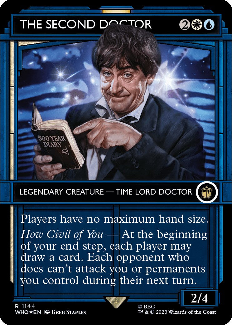 The Second Doctor (Showcase) (Surge Foil) [Doctor Who] | Eastridge Sports Cards & Games