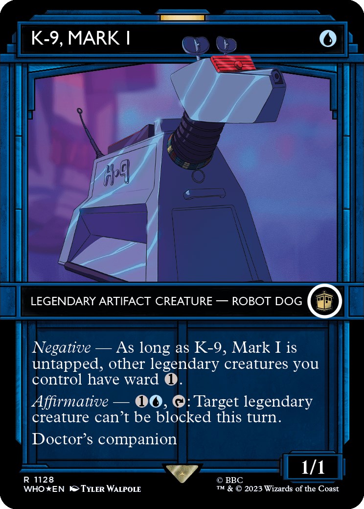 K-9, Mark I (Showcase) (Surge Foil) [Doctor Who] | Eastridge Sports Cards & Games