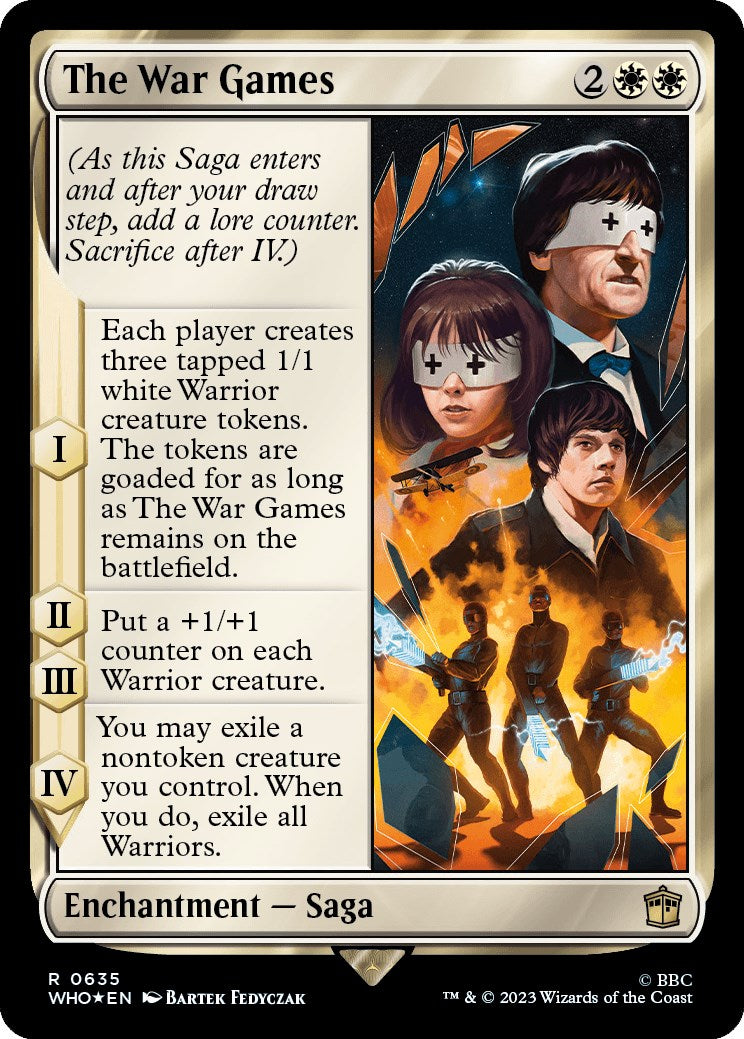 The War Games (Surge Foil) [Doctor Who] | Eastridge Sports Cards & Games