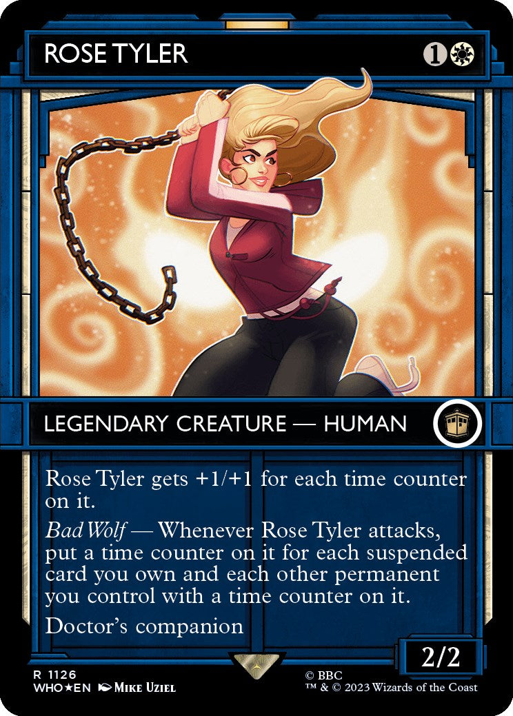 Rose Tyler (Showcase) (Surge Foil) [Doctor Who] | Eastridge Sports Cards & Games