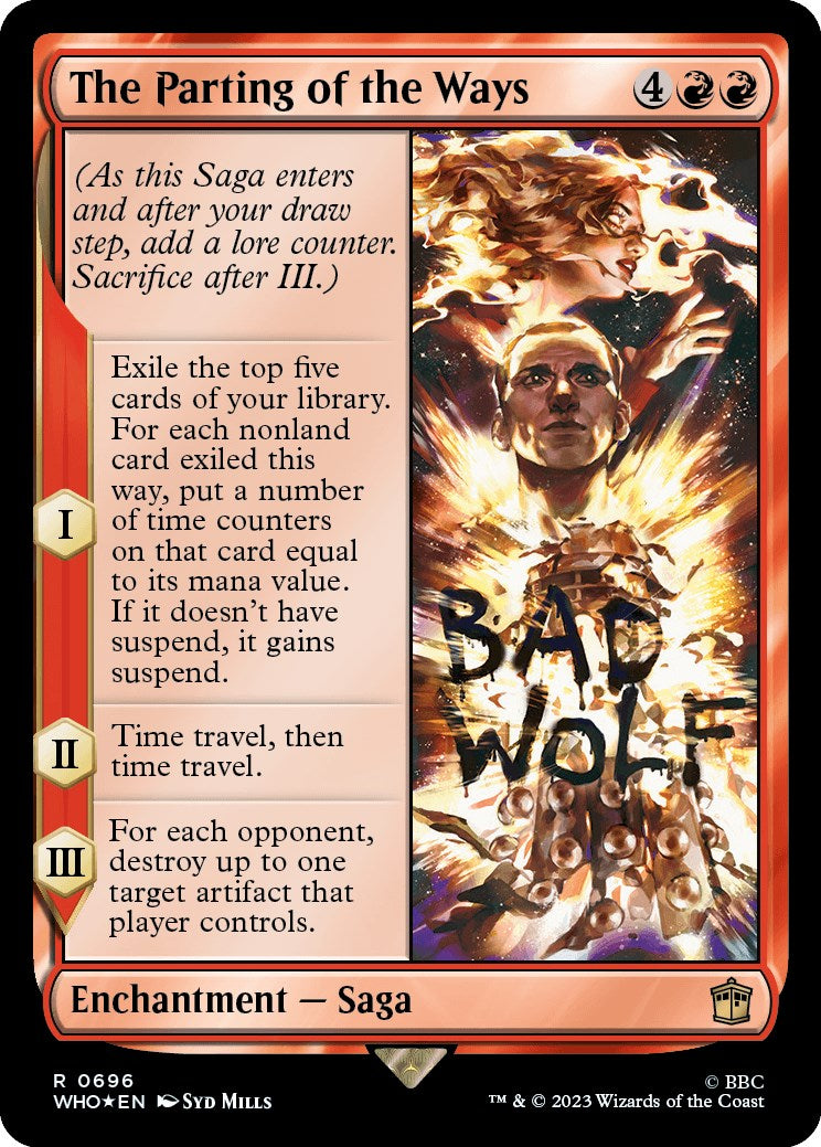 The Parting of the Ways (Surge Foil) [Doctor Who] | Eastridge Sports Cards & Games