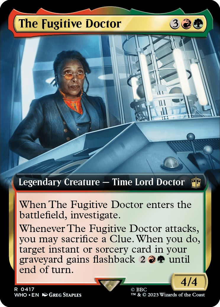 The Fugitive Doctor (Extended Art) [Doctor Who] | Eastridge Sports Cards & Games