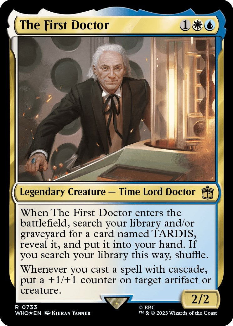 The First Doctor (Surge Foil) [Doctor Who] | Eastridge Sports Cards & Games