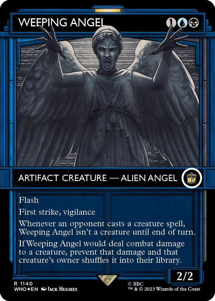 Weeping Angel (Showcase) (Surge Foil) [Doctor Who] | Eastridge Sports Cards & Games