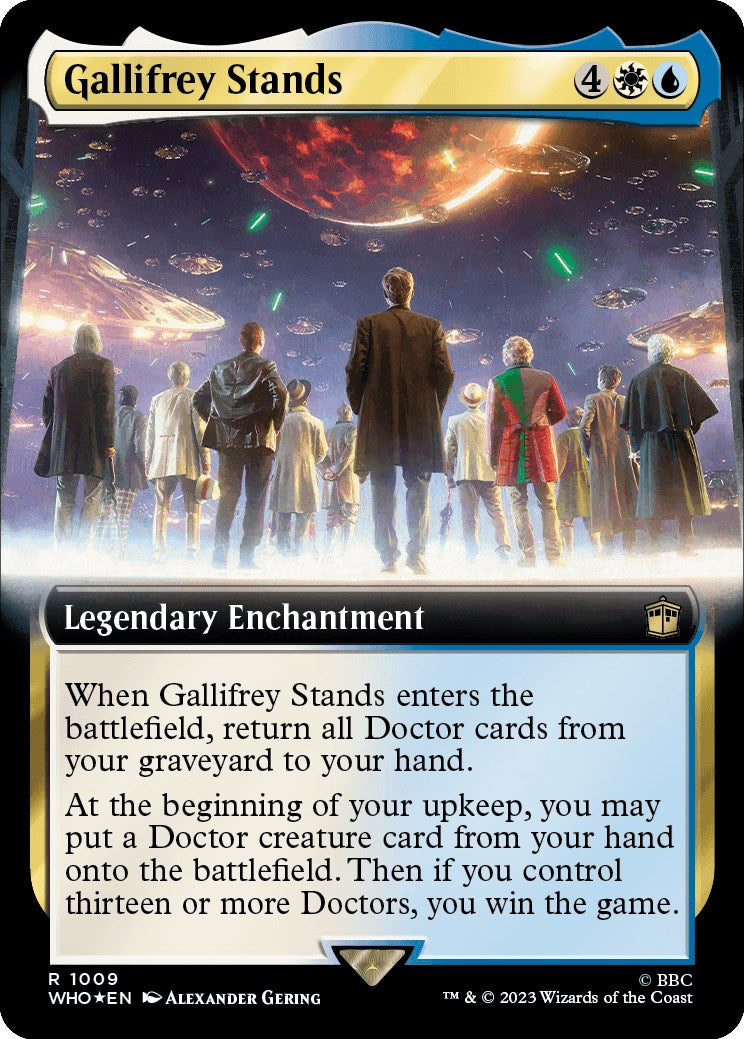 Gallifrey Stands (Extended Art) (Surge Foil) [Doctor Who] | Eastridge Sports Cards & Games