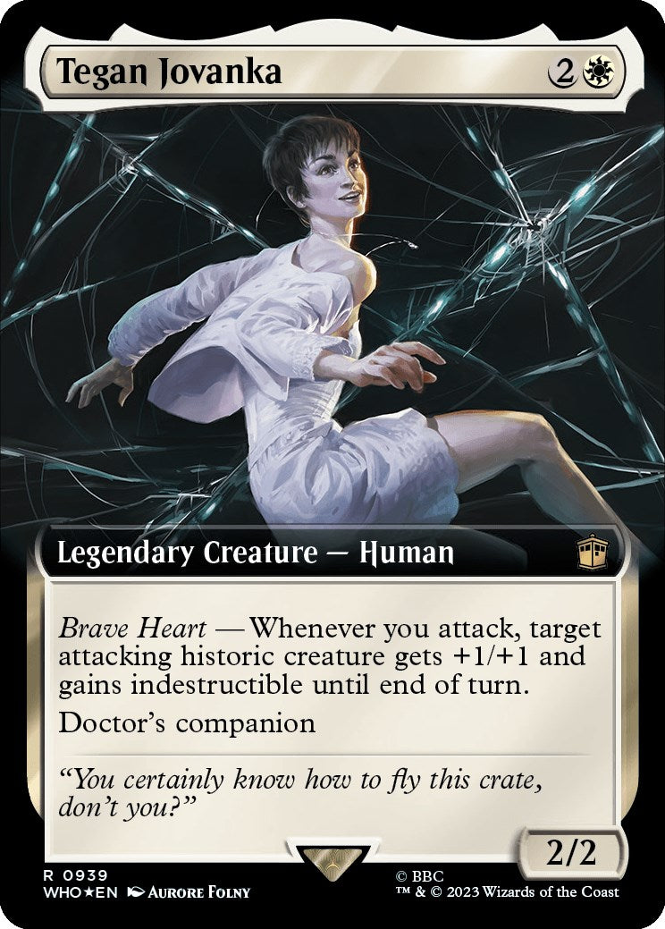 Tegan Jovanka (Extended Art) (Surge Foil) [Doctor Who] | Eastridge Sports Cards & Games