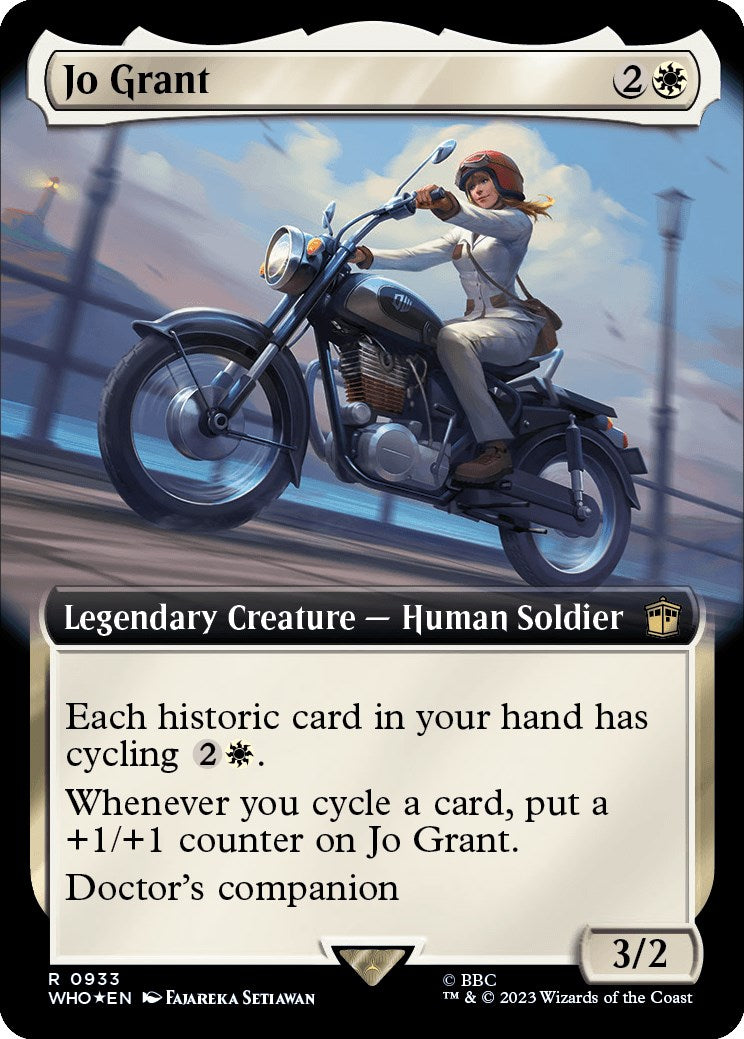 Jo Grant (Extended Art) (Surge Foil) [Doctor Who] | Eastridge Sports Cards & Games