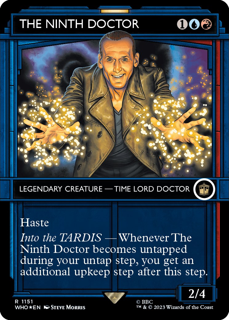 The Ninth Doctor (Showcase) (Surge Foil) [Doctor Who] | Eastridge Sports Cards & Games