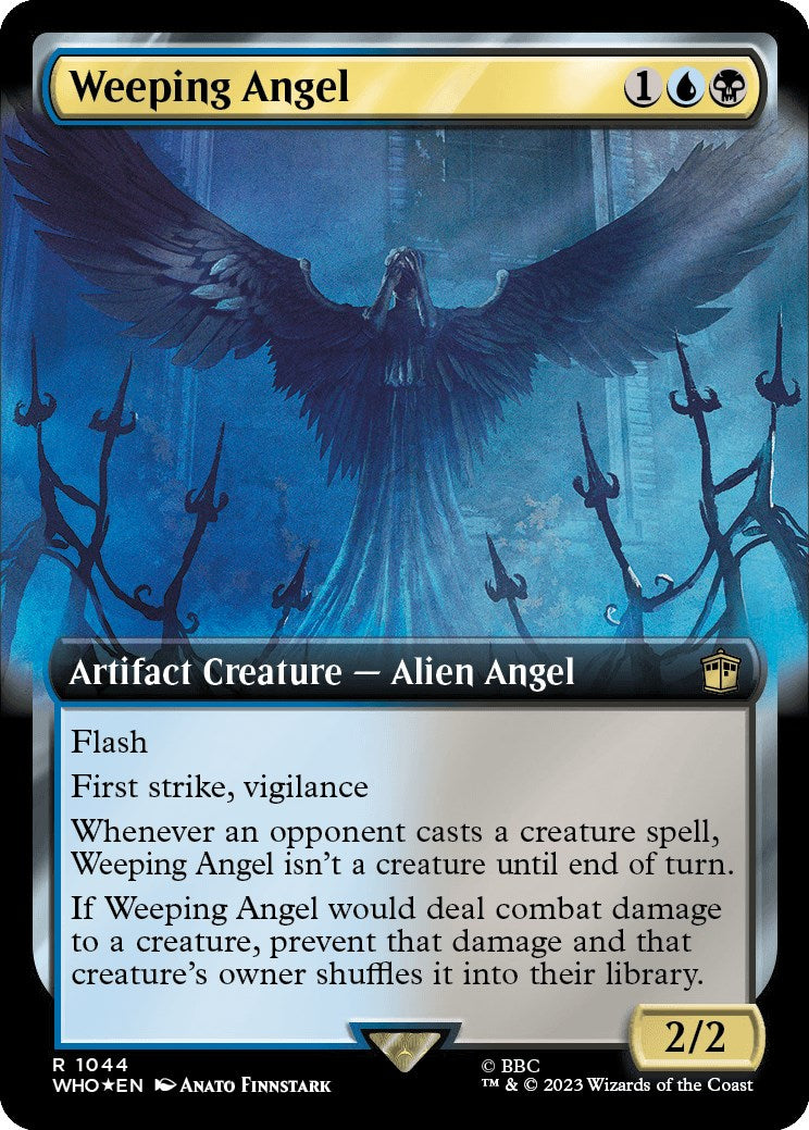 Weeping Angel (Extended Art) (Surge Foil) [Doctor Who] | Eastridge Sports Cards & Games