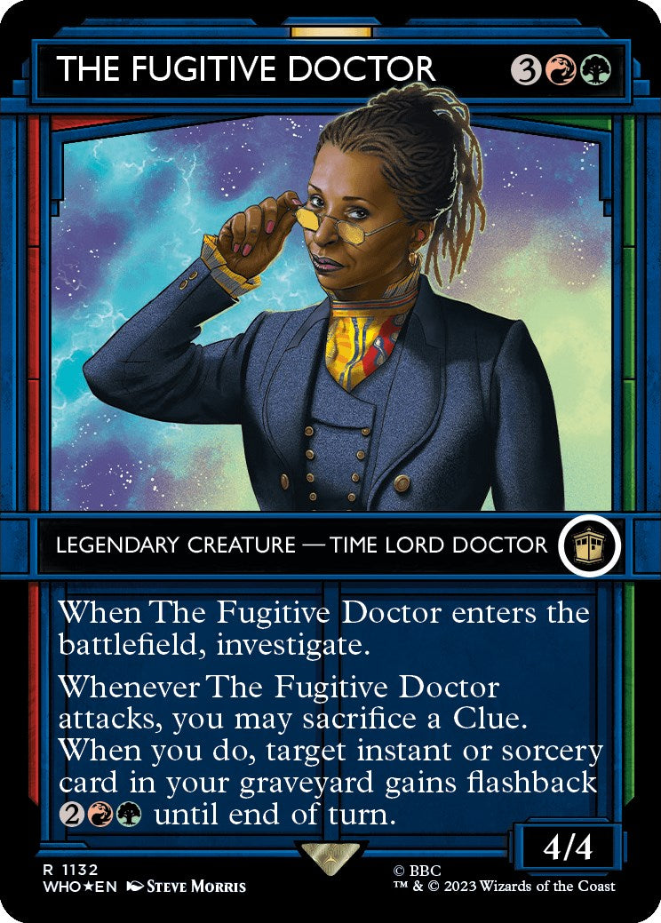 The Fugitive Doctor (Showcase) (Surge Foil) [Doctor Who] | Eastridge Sports Cards & Games