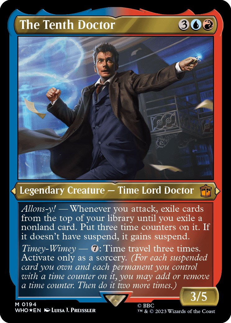 The Tenth Doctor (Display Commander) [Doctor Who] | Eastridge Sports Cards & Games