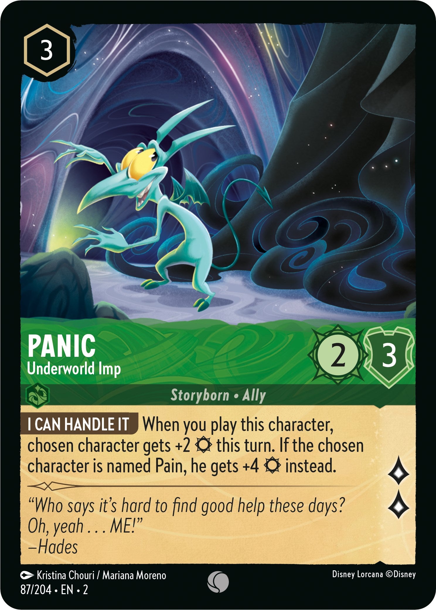 Panic - Underworld Imp (87/204) [Rise of the Floodborn] | Eastridge Sports Cards & Games