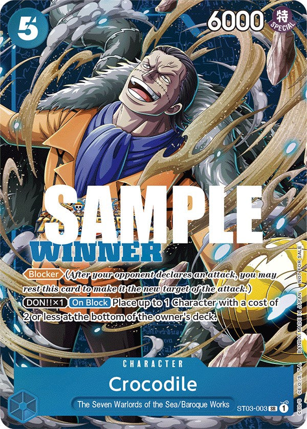 Crocodile (Winner Pack Vol. 5) [One Piece Promotion Cards] | Eastridge Sports Cards & Games