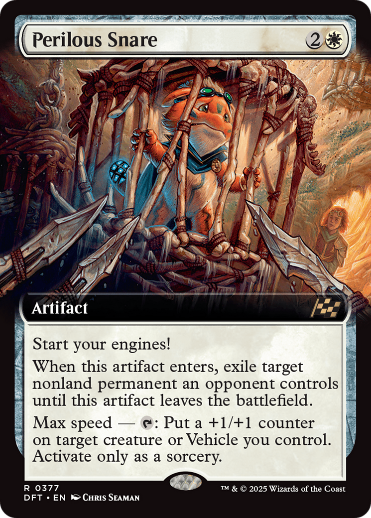 Perilous Snare (Extended Art) [Aetherdrift] | Eastridge Sports Cards & Games