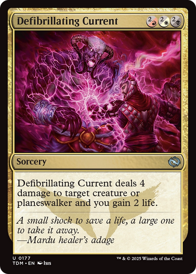 Defibrillating Current [Tarkir: Dragonstorm] | Eastridge Sports Cards & Games