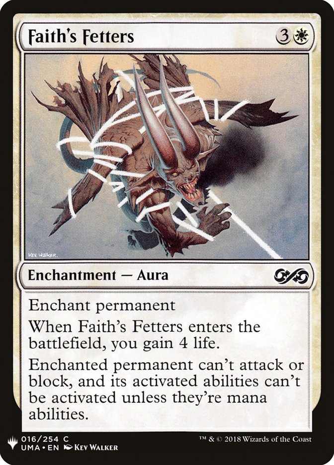 Faith's Fetters [Mystery Booster] | Eastridge Sports Cards & Games
