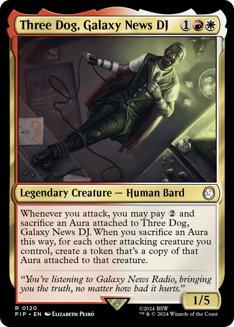 Three Dog, Galaxy News DJ [Fallout] | Eastridge Sports Cards & Games