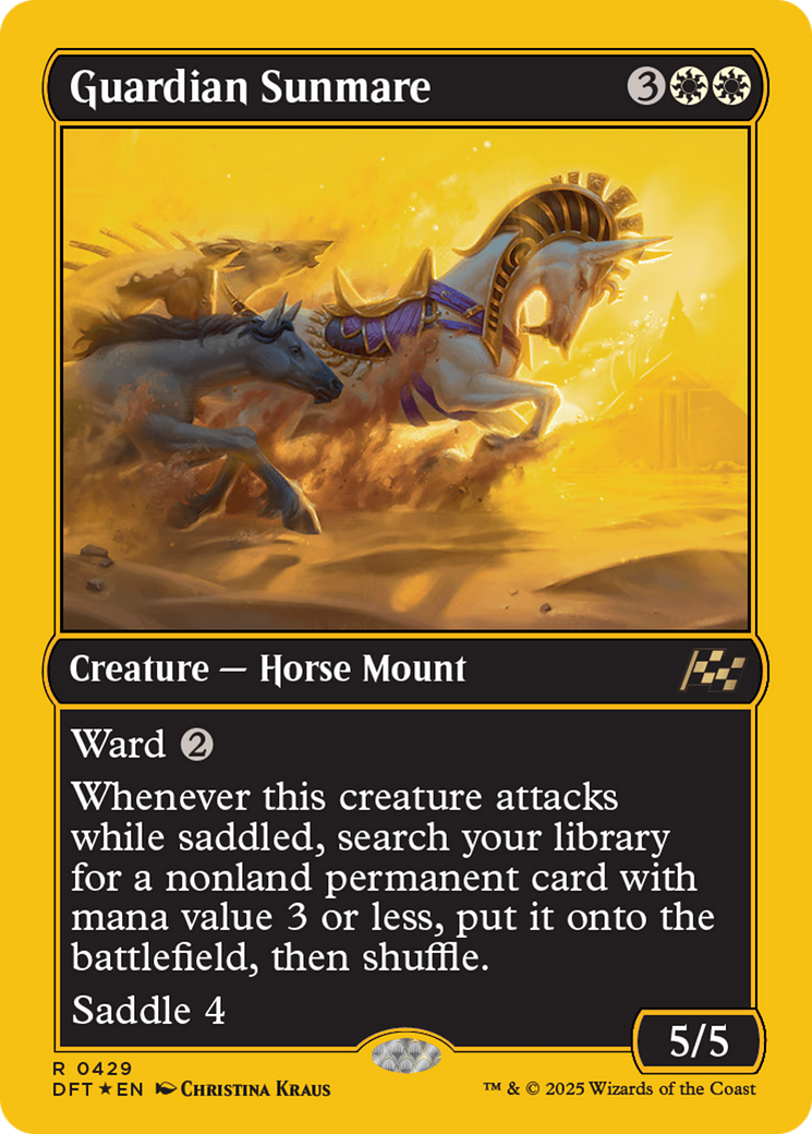 Guardian Sunmare (First-Place Foil) [Aetherdrift] | Eastridge Sports Cards & Games