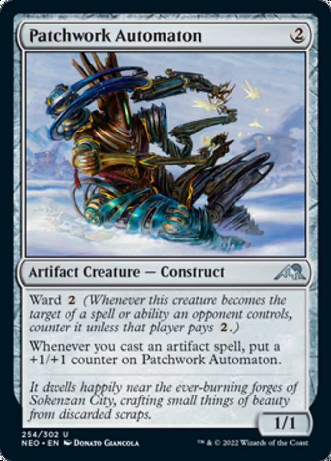 Patchwork Automaton [Kamigawa: Neon Dynasty] | Eastridge Sports Cards & Games