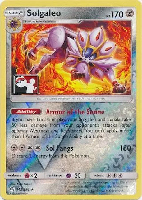 Solgaleo (142/236) [League & Championship Cards] | Eastridge Sports Cards & Games