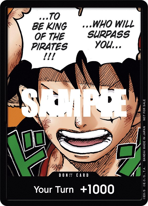 DON!! Card (Monkey.D.Luffy) (1st Anniversary DON!! Card Pack) [One Piece Promotion Cards] | Eastridge Sports Cards & Games