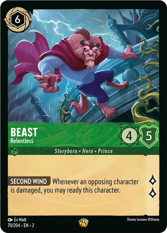 Beast - Relentless (70/204) [Rise of the Floodborn] | Eastridge Sports Cards & Games