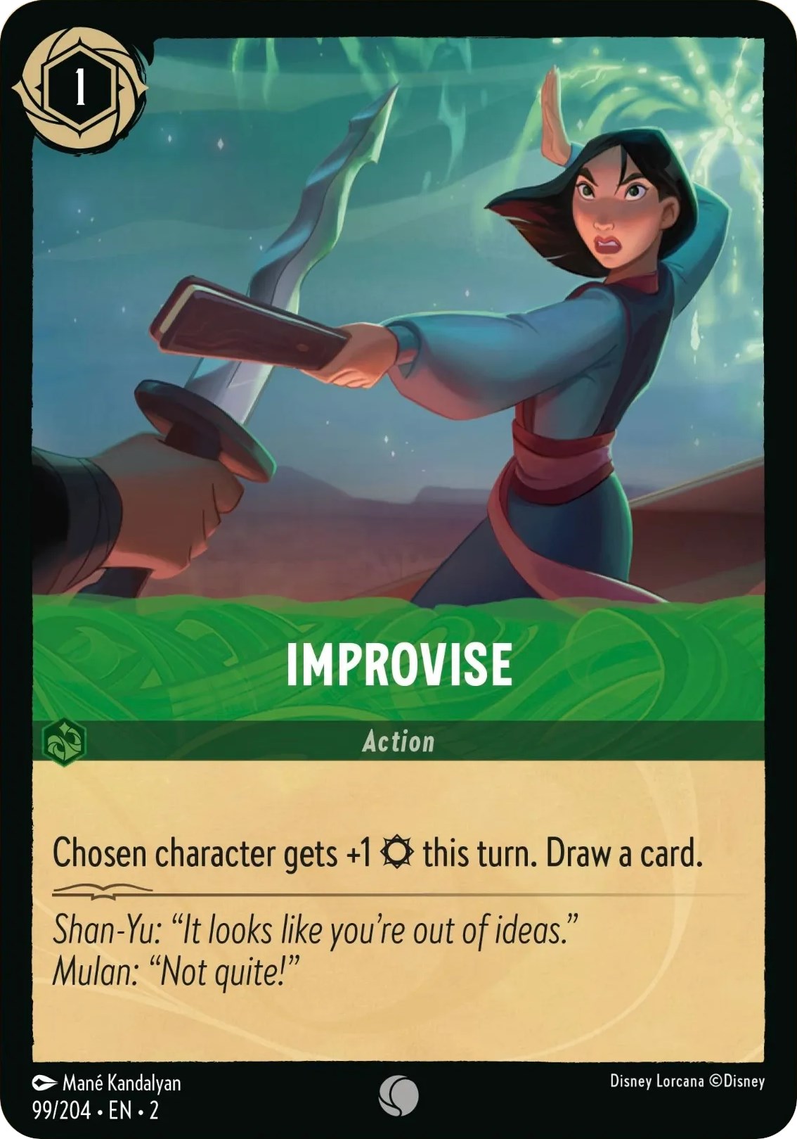 Improvise (99/204) [Rise of the Floodborn] | Eastridge Sports Cards & Games