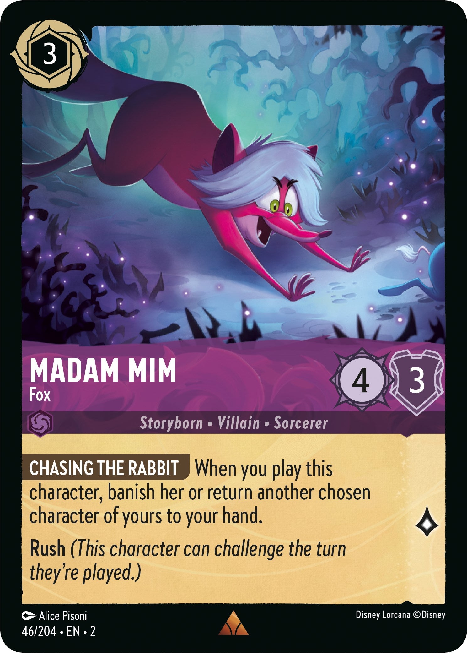 Madam Mim - Fox (46/204) [Rise of the Floodborn] | Eastridge Sports Cards & Games