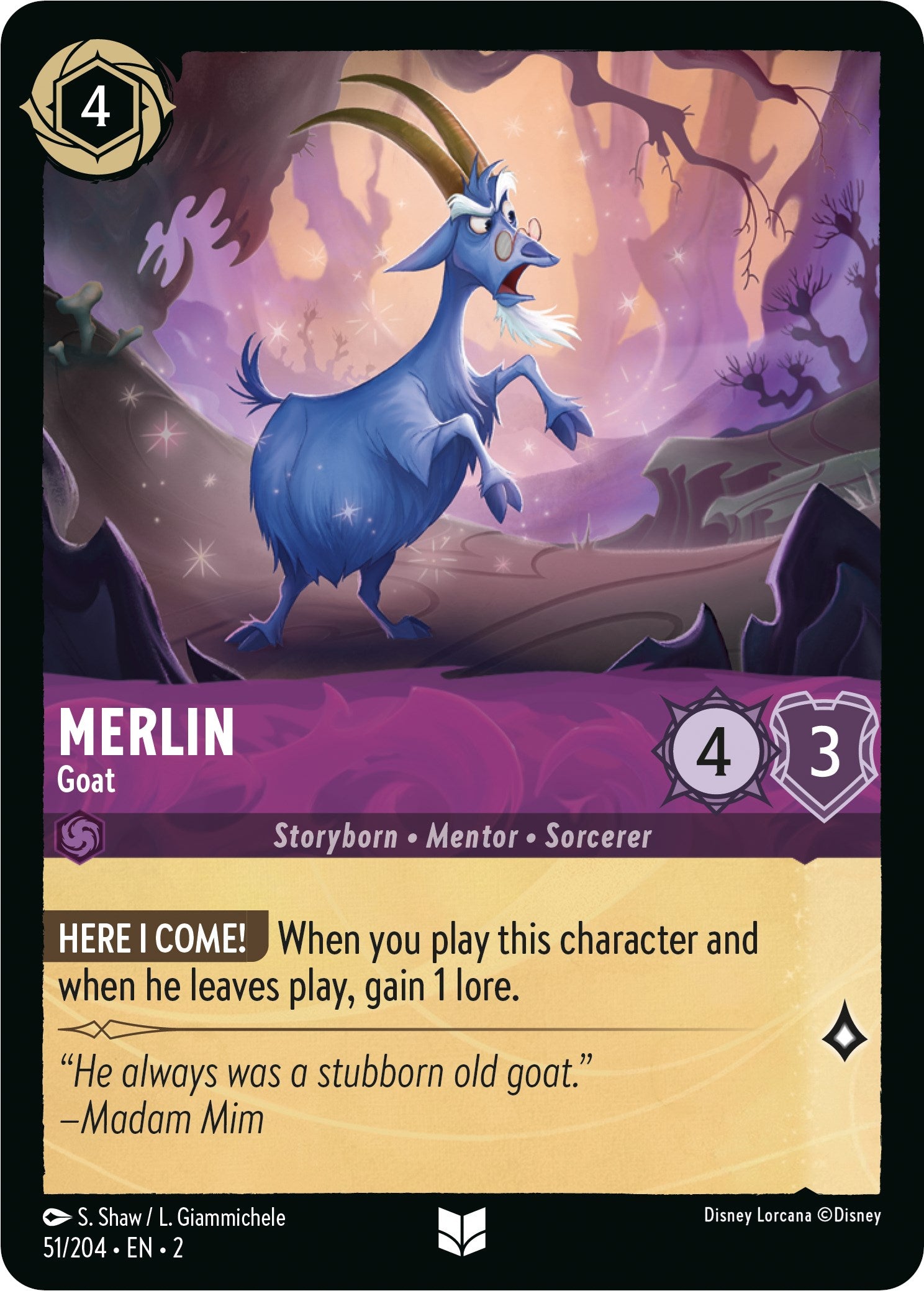 Merlin - Goat (51/204) [Rise of the Floodborn] | Eastridge Sports Cards & Games