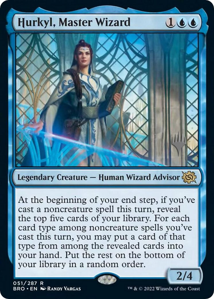 Hurkyl, Master Wizard (Promo Pack) [The Brothers' War Promos] | Eastridge Sports Cards & Games