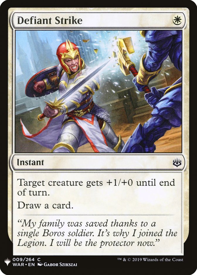 Defiant Strike [Mystery Booster] | Eastridge Sports Cards & Games