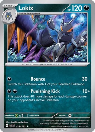 Lokix (122/182) [Scarlet & Violet: Paradox Rift] | Eastridge Sports Cards & Games