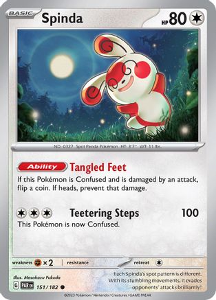 Spinda (151/182) [Scarlet & Violet: Paradox Rift] | Eastridge Sports Cards & Games