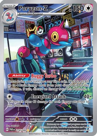 Porygon-Z (214/182) [Scarlet & Violet: Paradox Rift] | Eastridge Sports Cards & Games