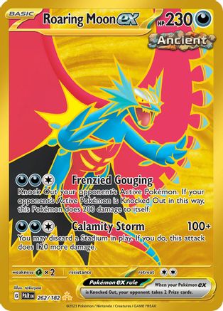 Roaring Moon ex (262/182) [Scarlet & Violet: Paradox Rift] | Eastridge Sports Cards & Games