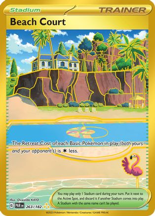 Beach Court (263/182) [Scarlet & Violet: Paradox Rift] | Eastridge Sports Cards & Games