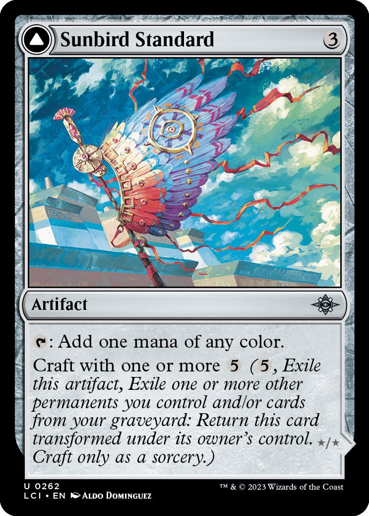 Sunbird Standard // Sunbird Effigy [The Lost Caverns of Ixalan] | Eastridge Sports Cards & Games