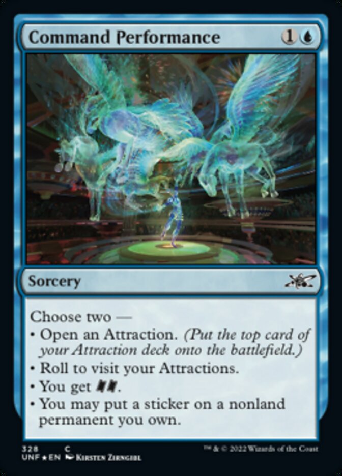 Command Performance (Galaxy Foil) [Unfinity] | Eastridge Sports Cards & Games
