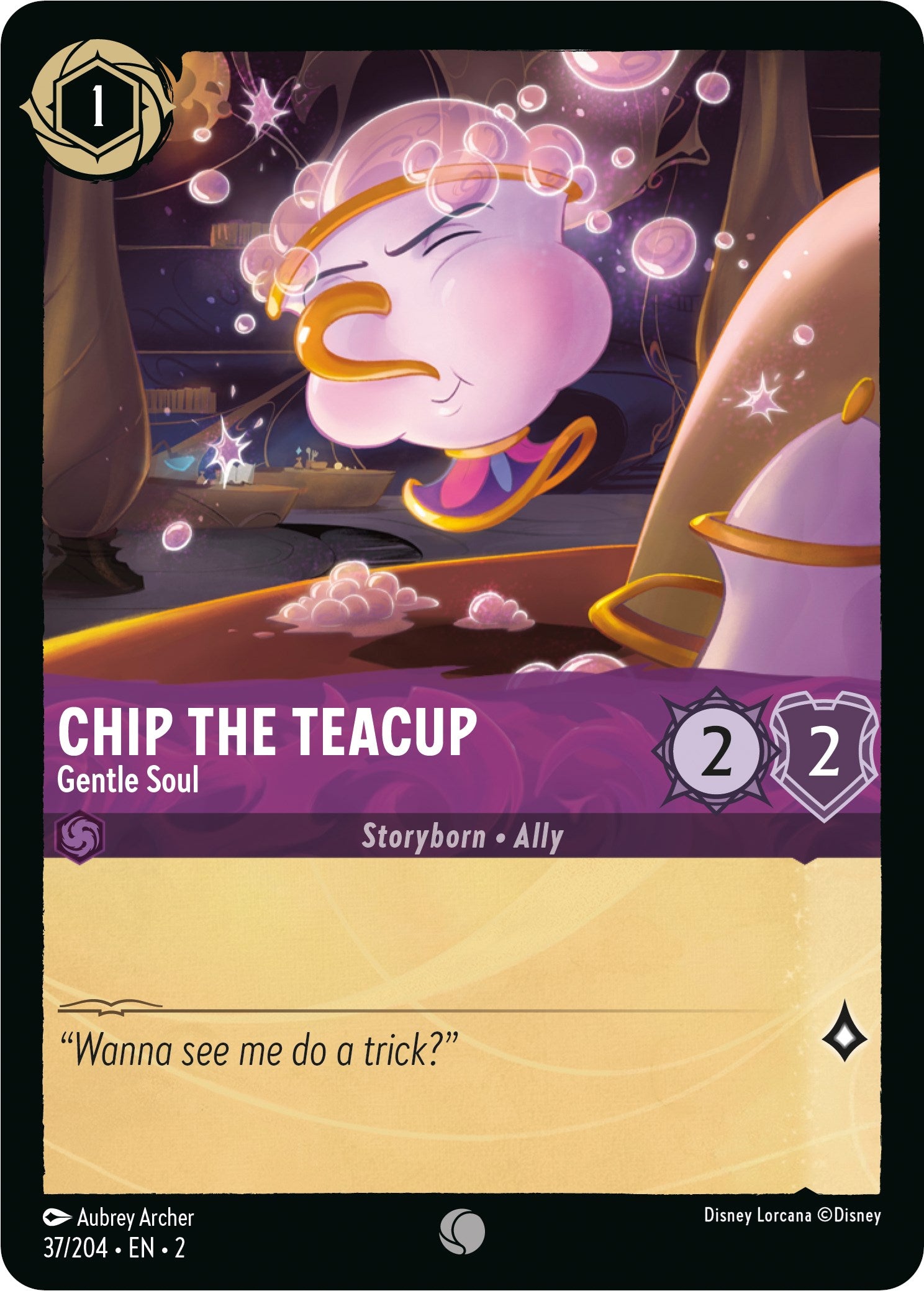 Chip the Teacup - Gentle Soul (37/204) [Rise of the Floodborn] | Eastridge Sports Cards & Games