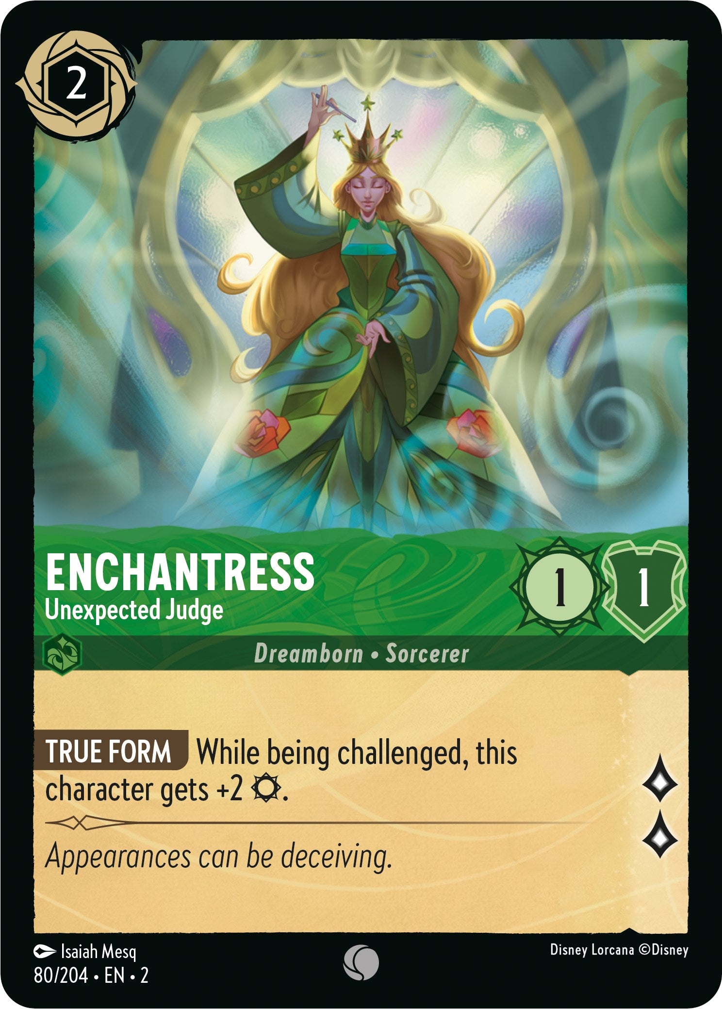 Enchantress - Unexpected Judge (80/204) [Rise of the Floodborn] | Eastridge Sports Cards & Games