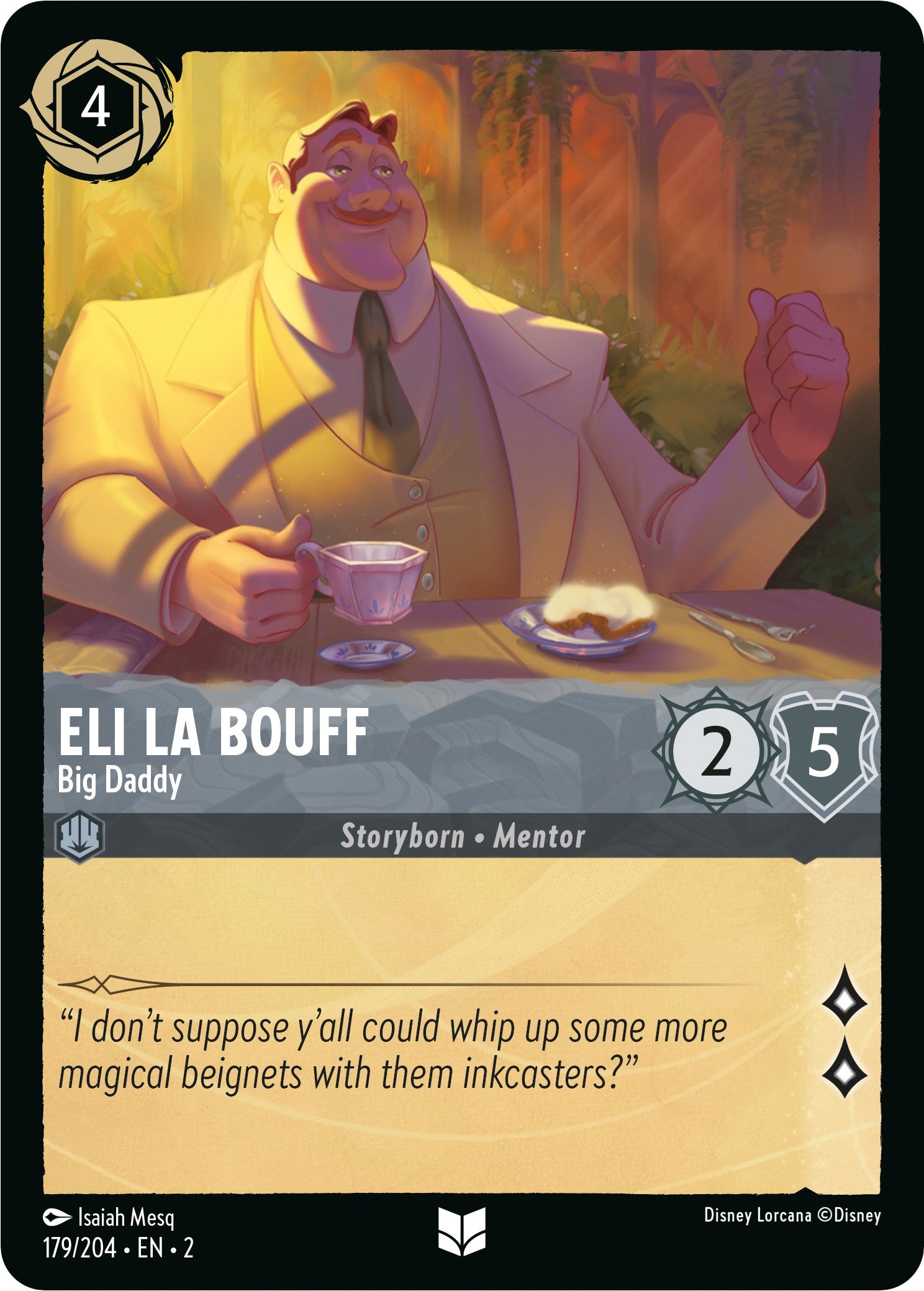 Eli La Bouff - Big Daddy (179/204) [Rise of the Floodborn] | Eastridge Sports Cards & Games