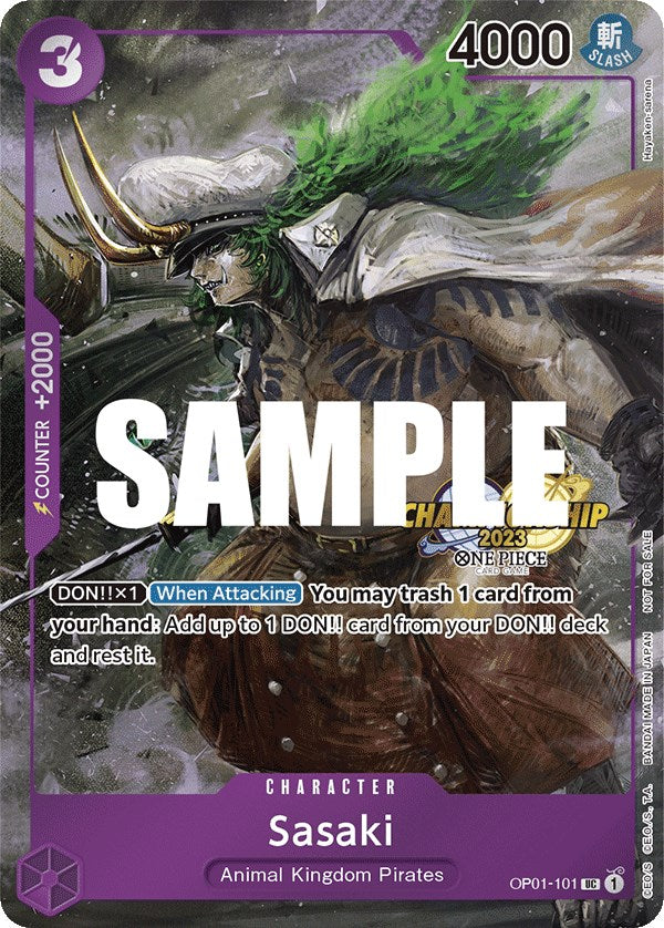 Sasaki (CS 2023 Event Pack) [One Piece Promotion Cards] | Eastridge Sports Cards & Games