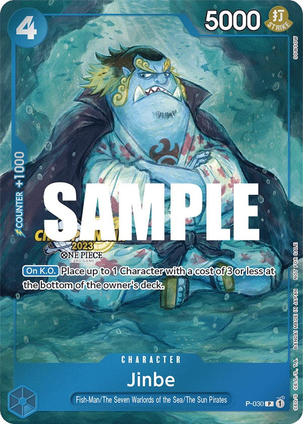Jinbe (CS 2023 Event Pack) [One Piece Promotion Cards] | Eastridge Sports Cards & Games