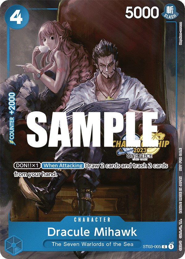 Dracule Mihawk (CS 2023 Celebration Pack) [One Piece Promotion Cards] | Eastridge Sports Cards & Games
