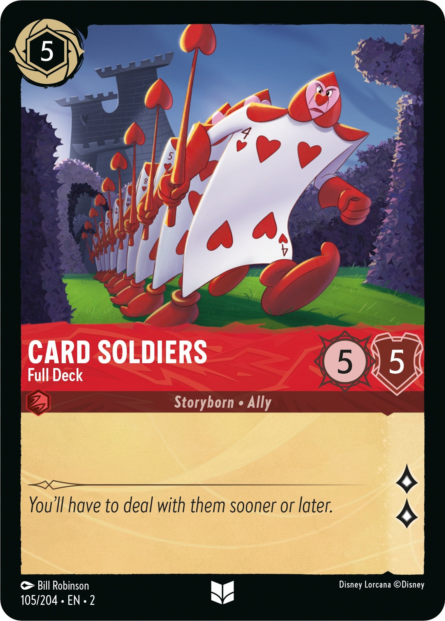 Card Soldiers - Full Deck (105/204) [Rise of the Floodborn] | Eastridge Sports Cards & Games
