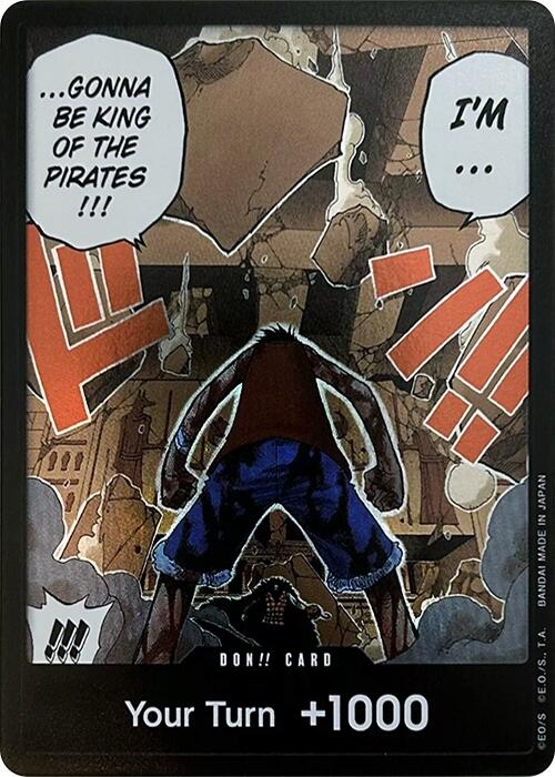DON!! Card (Luffy vs. Crocodile) (Devil Fruits Collection Vol. 1) [One Piece Promotion Cards] | Eastridge Sports Cards & Games