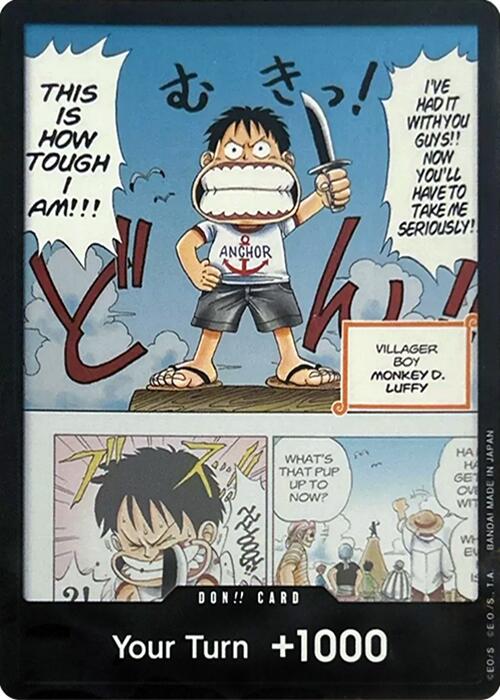 DON!! Card (Young Luffy) (Devil Fruits Collection Vol. 1) [One Piece Promotion Cards] | Eastridge Sports Cards & Games