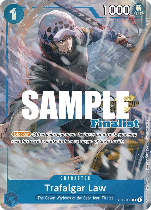 Trafalgar Law (CS 2023 Top Players Pack) [Finalist] [One Piece Promotion Cards] | Eastridge Sports Cards & Games