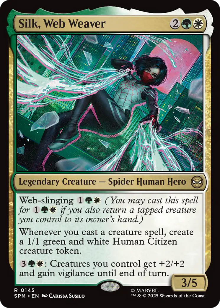 Silk, Web Weaver [Marvel's Spider-Man] | Eastridge Sports Cards & Games